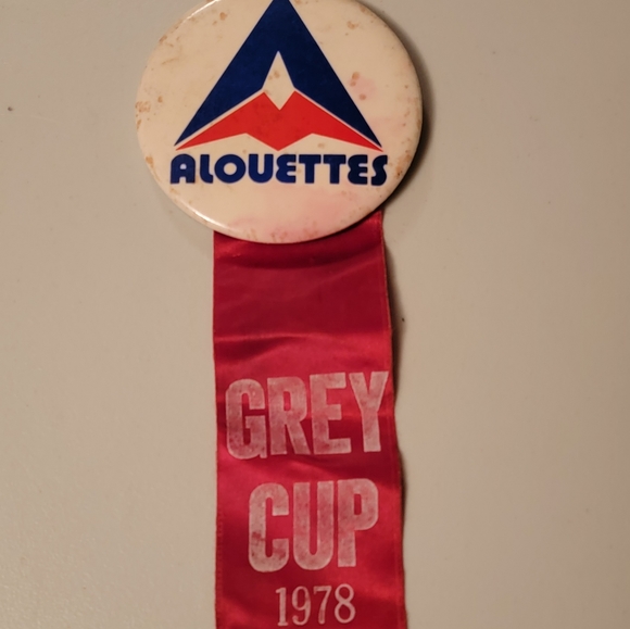 CFL Two Montreal Alouettes Buttons - Picture 3 of 6